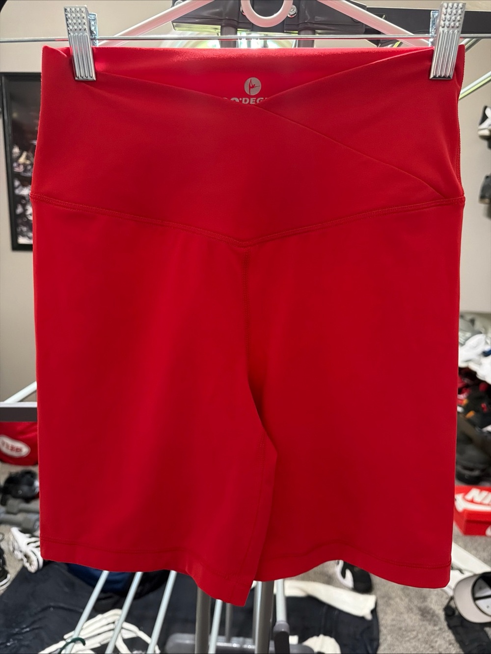 Reflex V-Waist Red Bike Shorts